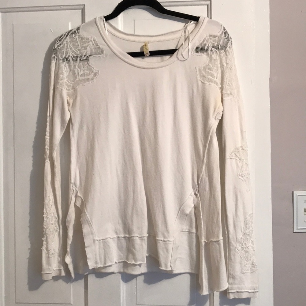White free people long sleeve!